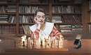 ChessNut Pro - Full sized wooden Electronic Chess Set with Regular chess pieces