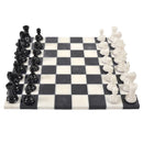 Purling Stone Chess Set Black & White