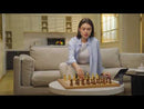 ChessNut Pro - Full sized wooden Electronic Chess Set with Regular chess pieces
