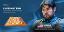 ChessNut Pro - Full sized wooden Electronic Chess Set with Regular chess pieces