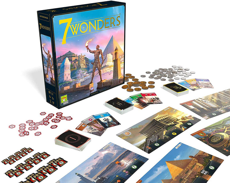 7 Wonders Game Board Game (2nd Edition)