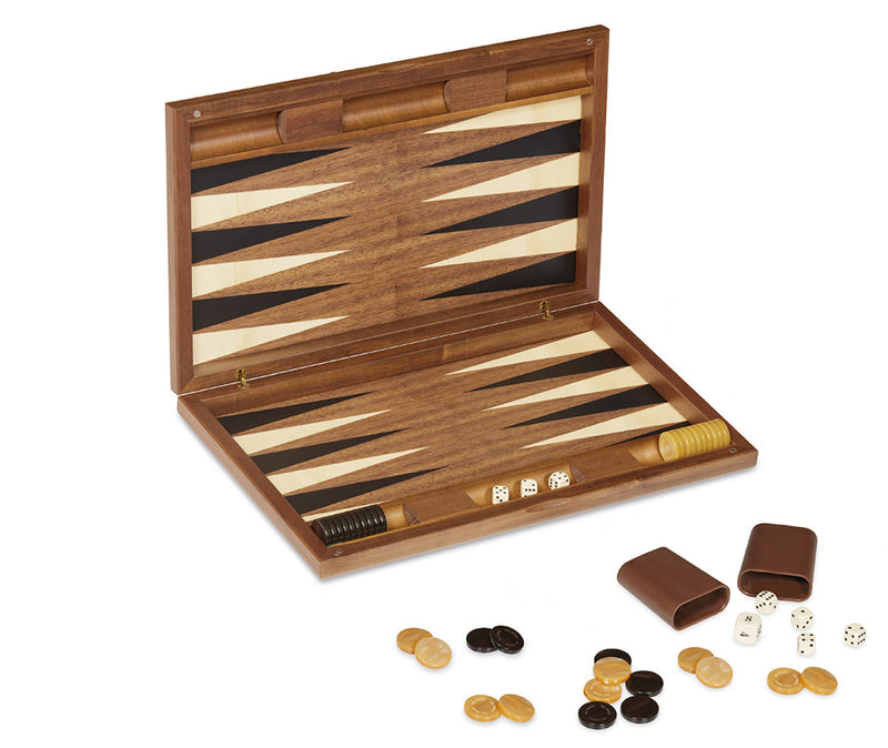 Dal Negro Luxury Wooden Backgammon Set - York