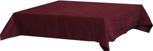 Standard Bridge Table Cloth - Red (42" square)