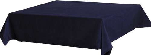 Standard Bridge Table Cloth - Navy Blue (45" square)