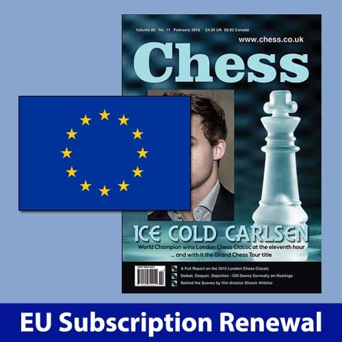 CHESS Magazine Subscription Renewal - Europe