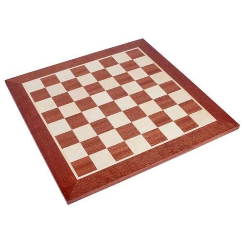 Regular Sapele and Sycamore Chess Board (REG 1)