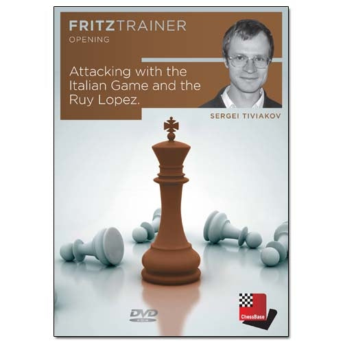 Attacking with the Italian Game and the Ruy Lopez - Sergei Tiviakov (PC-DVD)