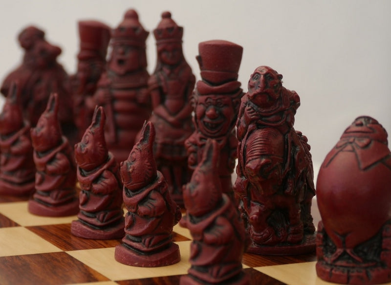 Berkeley Chess Decorative Chessmen - Alice - Cardinal