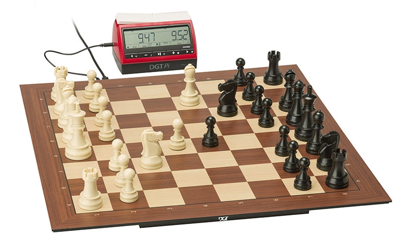 DGT Smart Board & Plastic Pieces with DGT Pi Chess Computer