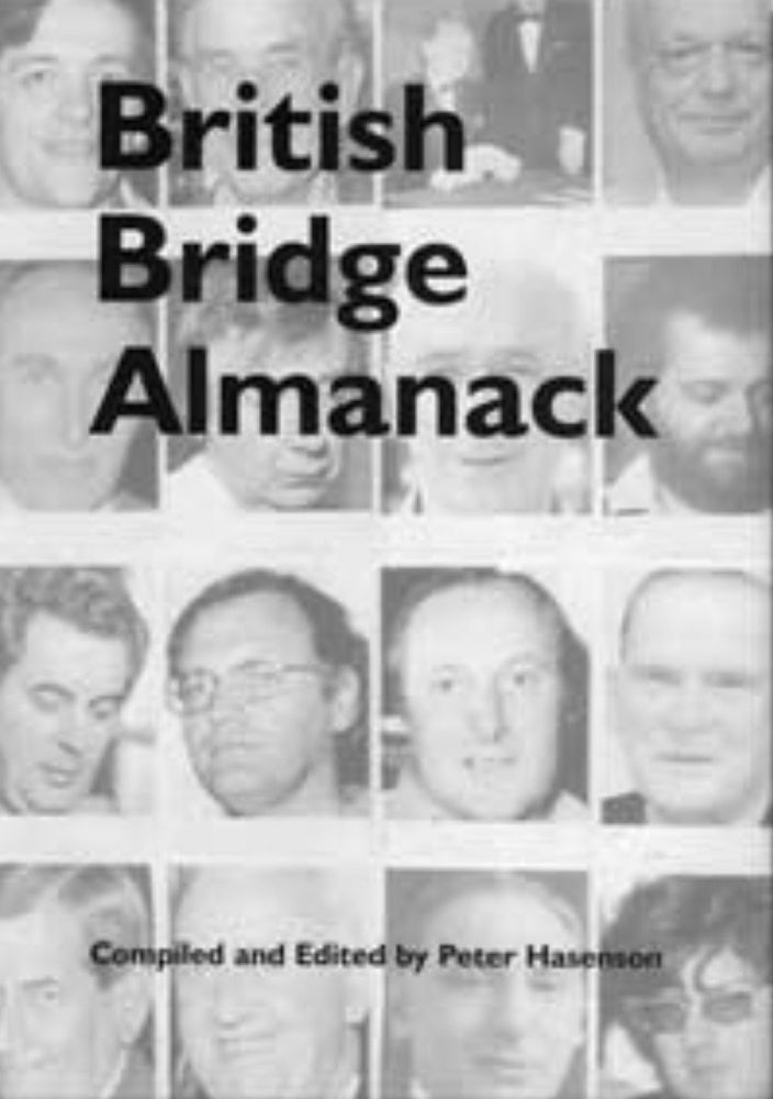 British Bridge Almanack - Peter Hasenson