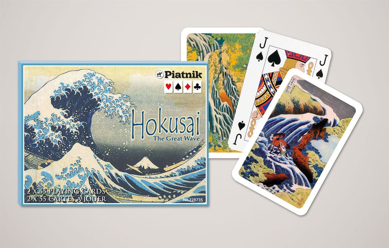 Double Deck Decorative Playing Cards - Hokusai: The Great Wave