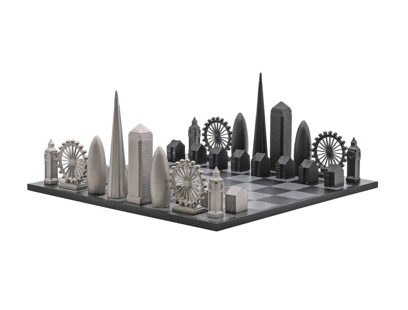 Skyline Chess Stainless Steel London Edition