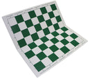 Plastic Gambit Chess Set, Folding Board and Drawstring Bag