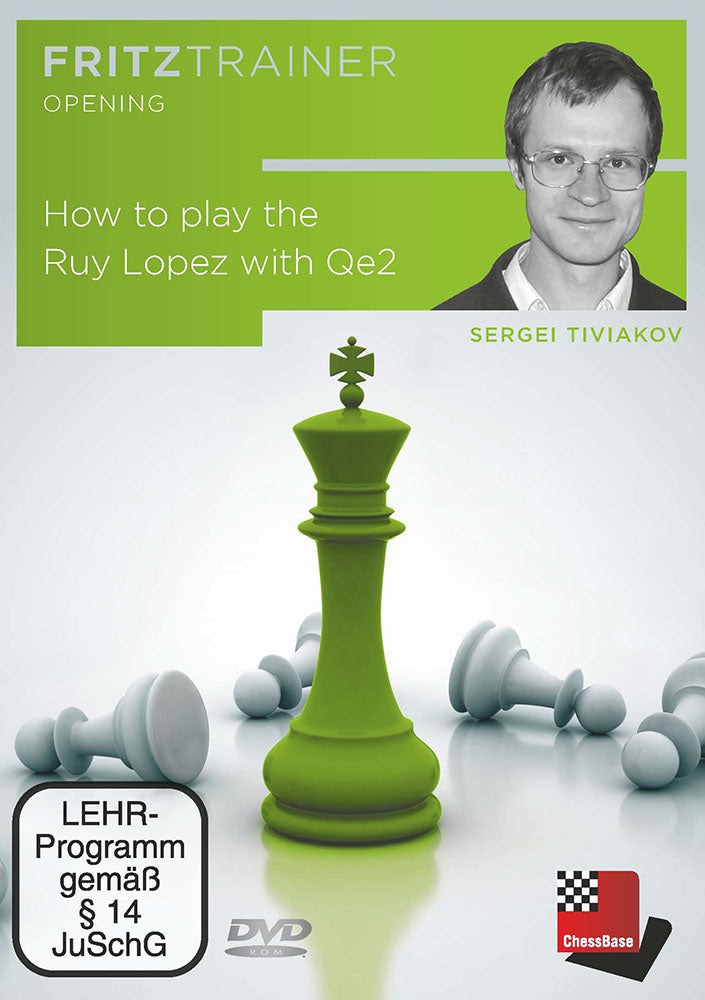 How to play the Ruy Lopez with Qe2 - Sergei Tiviakov (PC-DVD)
