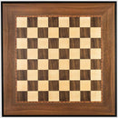 Luxury Walnut and Sycamore Moulded Chess Board (LUX)