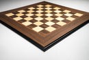 Luxury Walnut and Sycamore Moulded Chess Board (LUX)