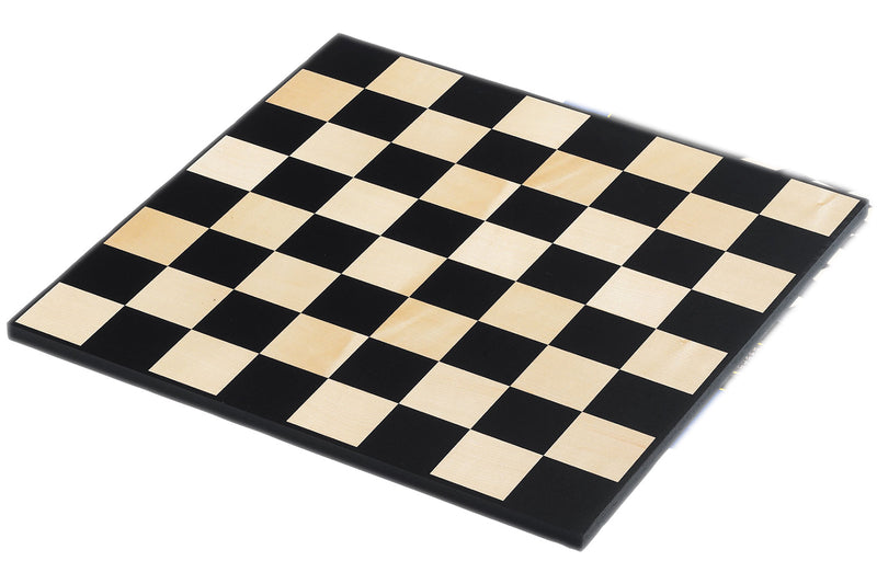 Borderless Maple Chess Board with 55mm Squares
