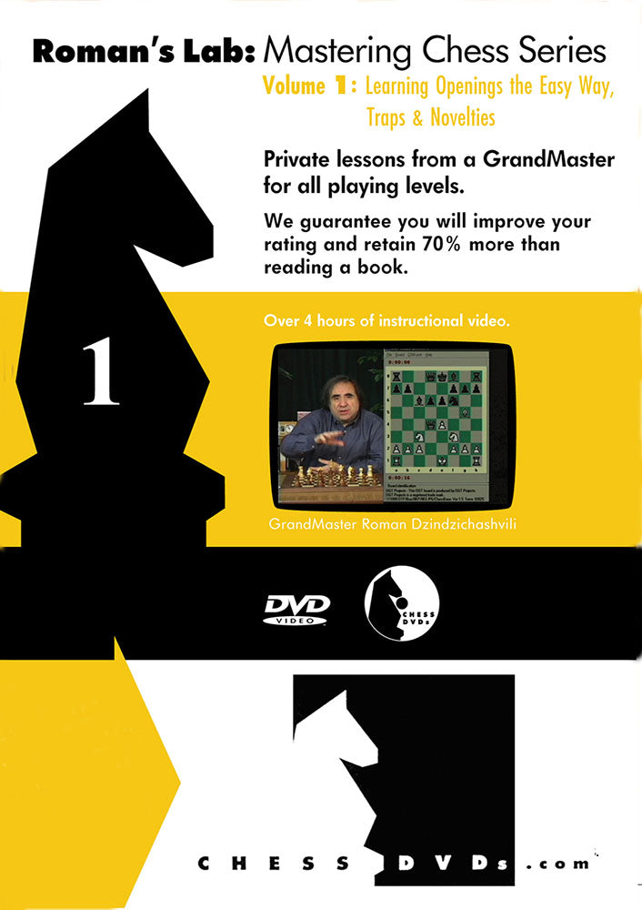 Roman's Lab 84: The Italian Game and 3.Bb5 Sicilian - Chess Opening Video  DVD