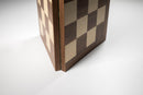 Superior Walnut and Sycamore Folding Chess Board (SUP B FOLD)