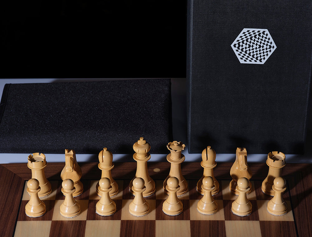 Official World Chess Championship Chess Set (Board & Pieces)