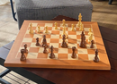 ChessNut Pro - Full sized wooden Electronic Chess Set with Regular chess pieces