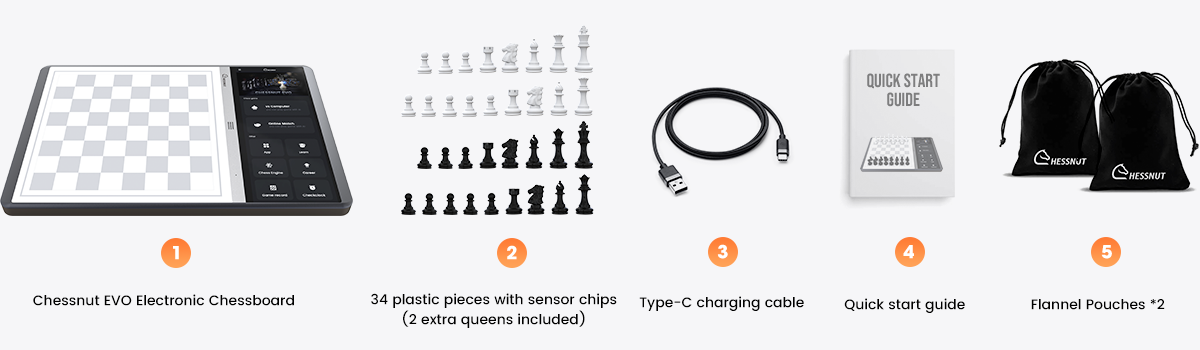 ChessNut EVO - Human-AI Powered Chess Computer
