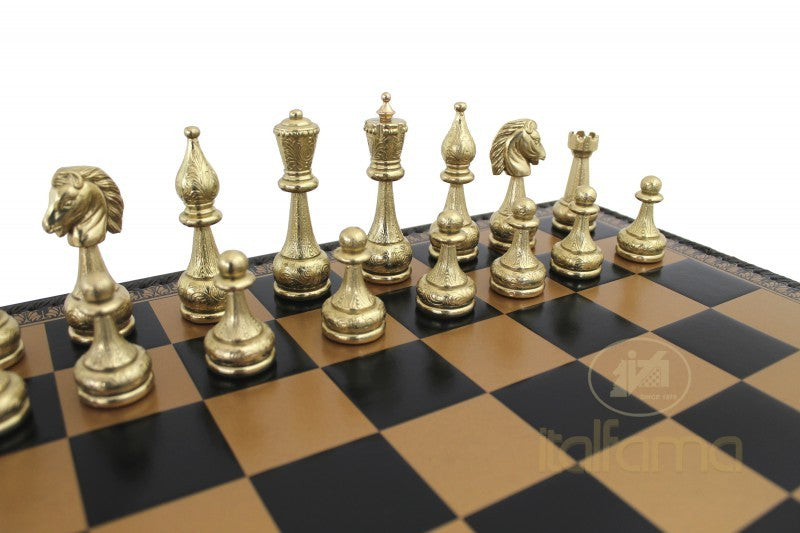 The Senator Chess Set (Pieces & Cabinet Board)