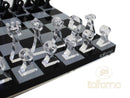 Italfama Plexiglass Chess Set (Pieces & Cabinet Board)