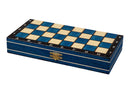 Major Magnetic Folding Travel Chess Set - Blue