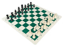 Checkmate Chess Set, Quality Vinyl Chess Board and Drawstring Bag