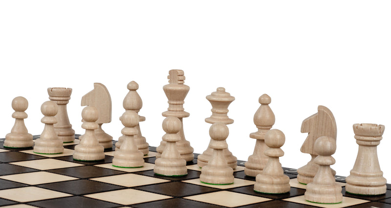 Major Magnetic Folding Travel Chess Set - Black
