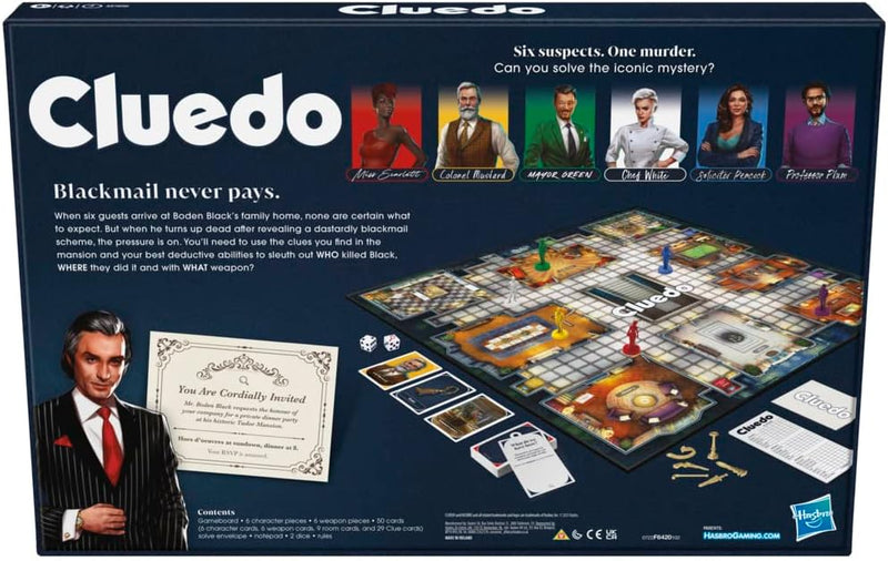 Clue Cluedo - The Classic Mystery Game