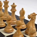 Purling Heritage Chess Set Ebony & Boxwood with Maple/Poplar Board