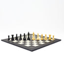 Purling Heritage Chess Set Ebony & Boxwood with Maple/Poplar Board