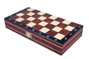 Major Magnetic Folding Travel Chess Set - Brown