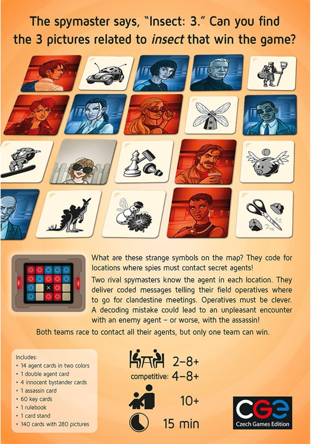 Codenames Pictures Card Game