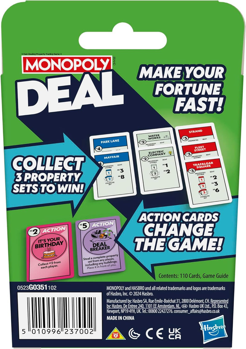 Monopoly Deal Card Game