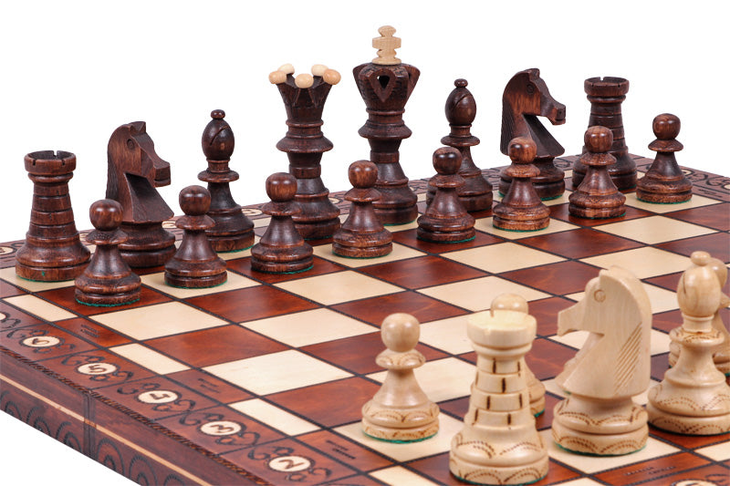 Ambassador Folding Wooden Chess Set