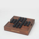 Iron & Glory Deluxe Wooden Solitaire Set