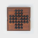 Iron & Glory Deluxe Wooden Solitaire Set