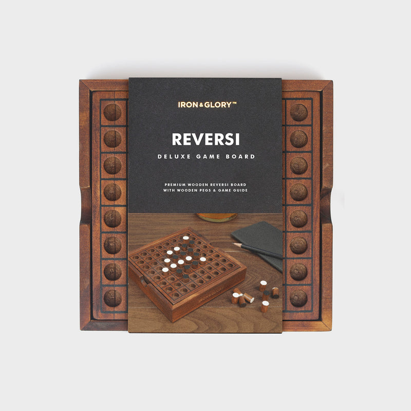 Iron & Glory Deluxe Wooden Reversi