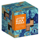 Albert Einstein’s Letter Block Puzzle