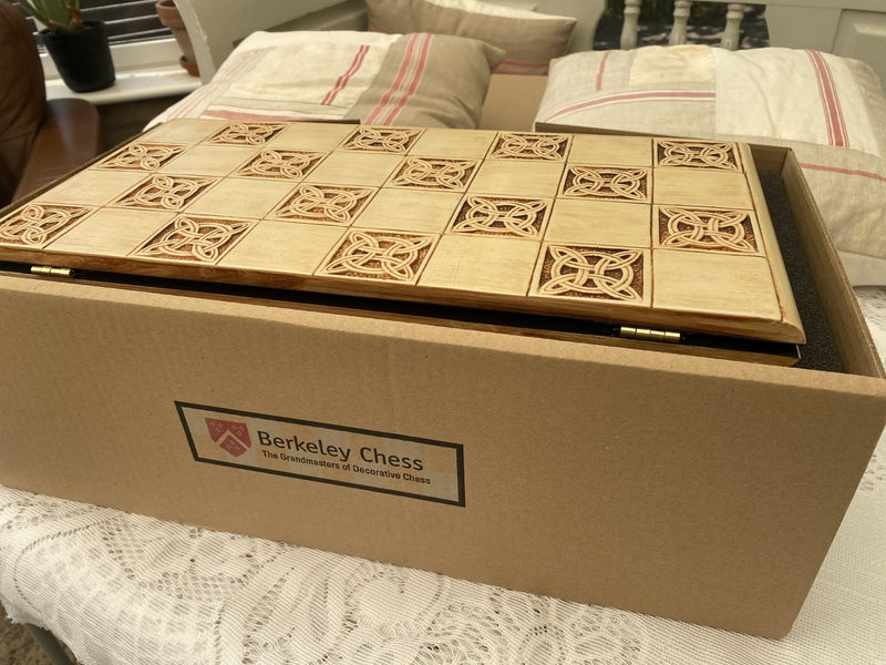 Berkeley Chess Victorian Foldup Chess Board 2″ Squares