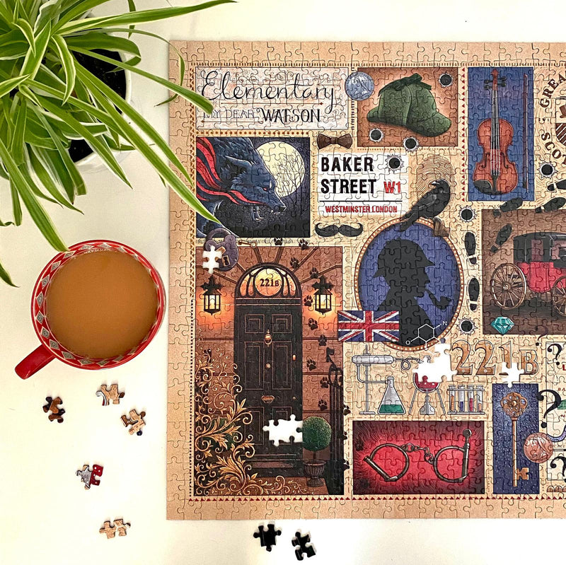 Sherlock Holmes 1000 Piece Jigsaw Puzzle