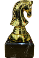Chess Knight Figure Trophy 4.75in (12cm)