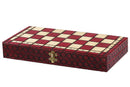 Consul Folding Wooden Chess Set - Cherry