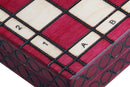 Consul Folding Wooden Chess Set - Cherry
