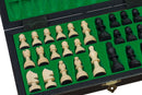 Major Magnetic Folding Travel Chess Set - Black