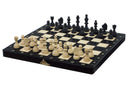 Major Magnetic Folding Travel Chess Set - Black