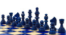 Major Magnetic Folding Travel Chess Set - Blue